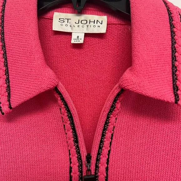 St. John’s Vintage Women's Pink Jacket - Picture 6 of 6